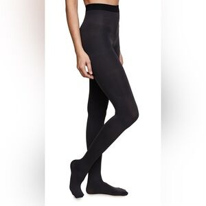 NWT SPANX  Reversible Tights black/charcoal G/2X